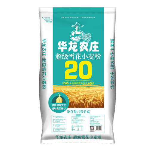 华龙农庄超级雪花小麦粉25kg