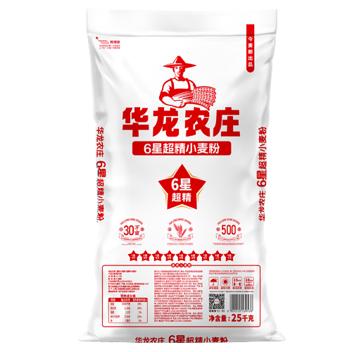 华龙农庄6星超精小麦粉25kg