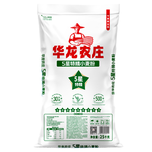 华龙农庄5星特精小麦粉25kg